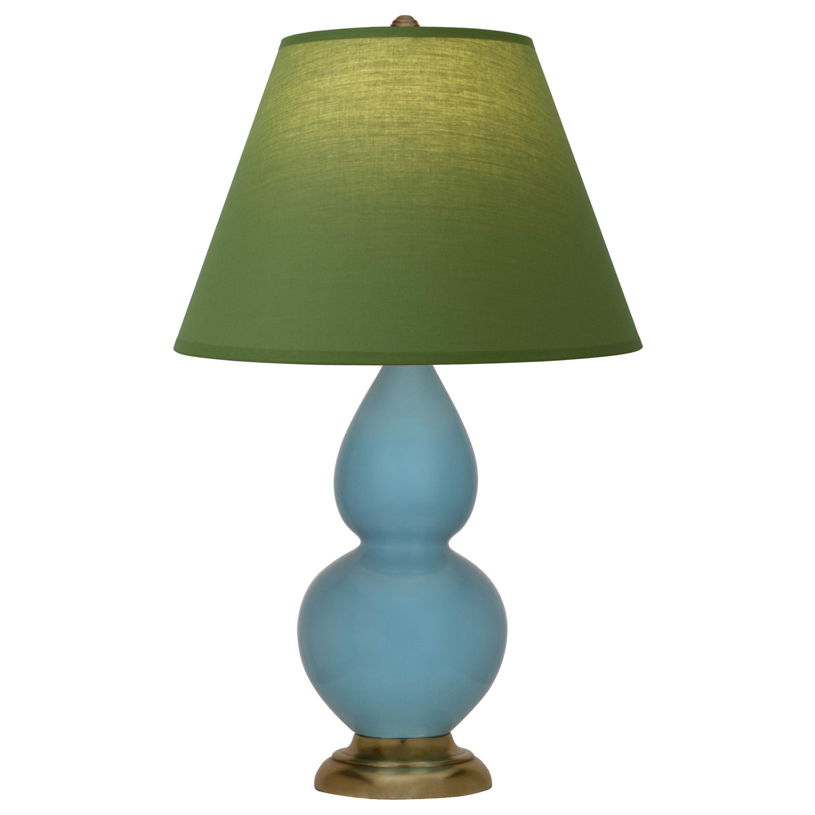 Steel Blue Double Gourd Table Lamp