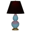 Steel Blue Double Gourd Table Lamp