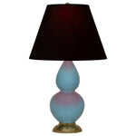 Steel Blue Double Gourd Table Lamp