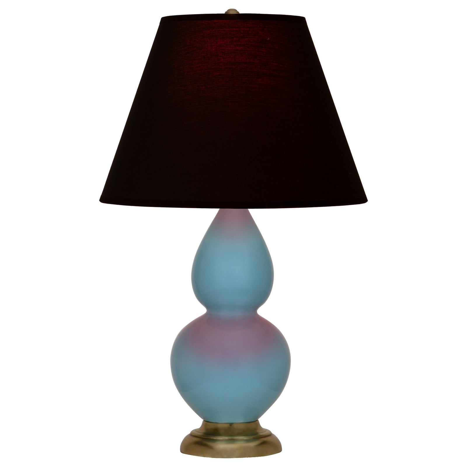 Steel Blue Double Gourd Table Lamp