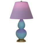 Steel Blue Double Gourd Table Lamp