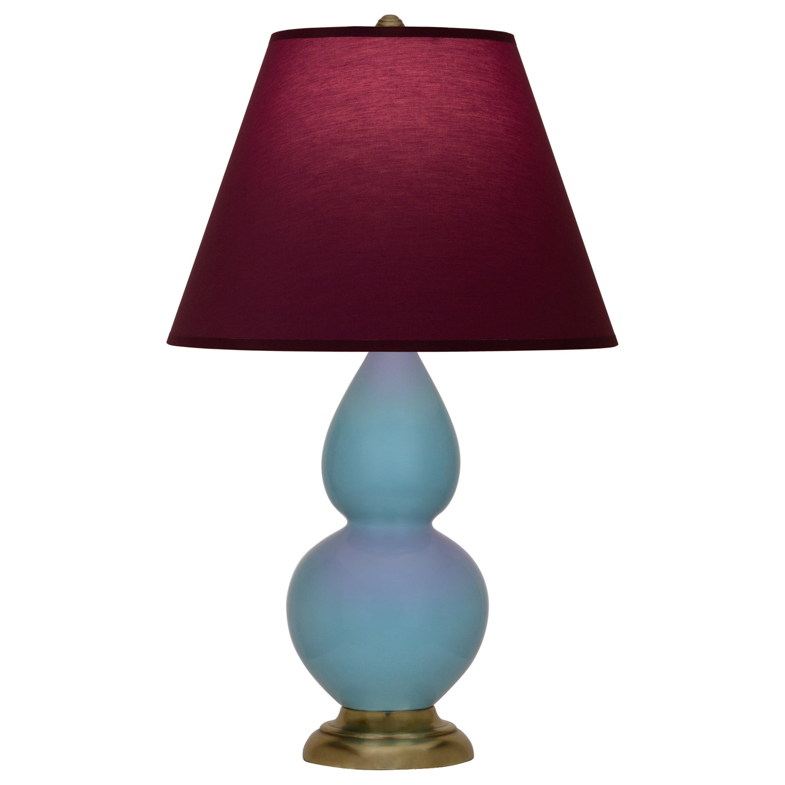 Steel Blue Double Gourd Table Lamp