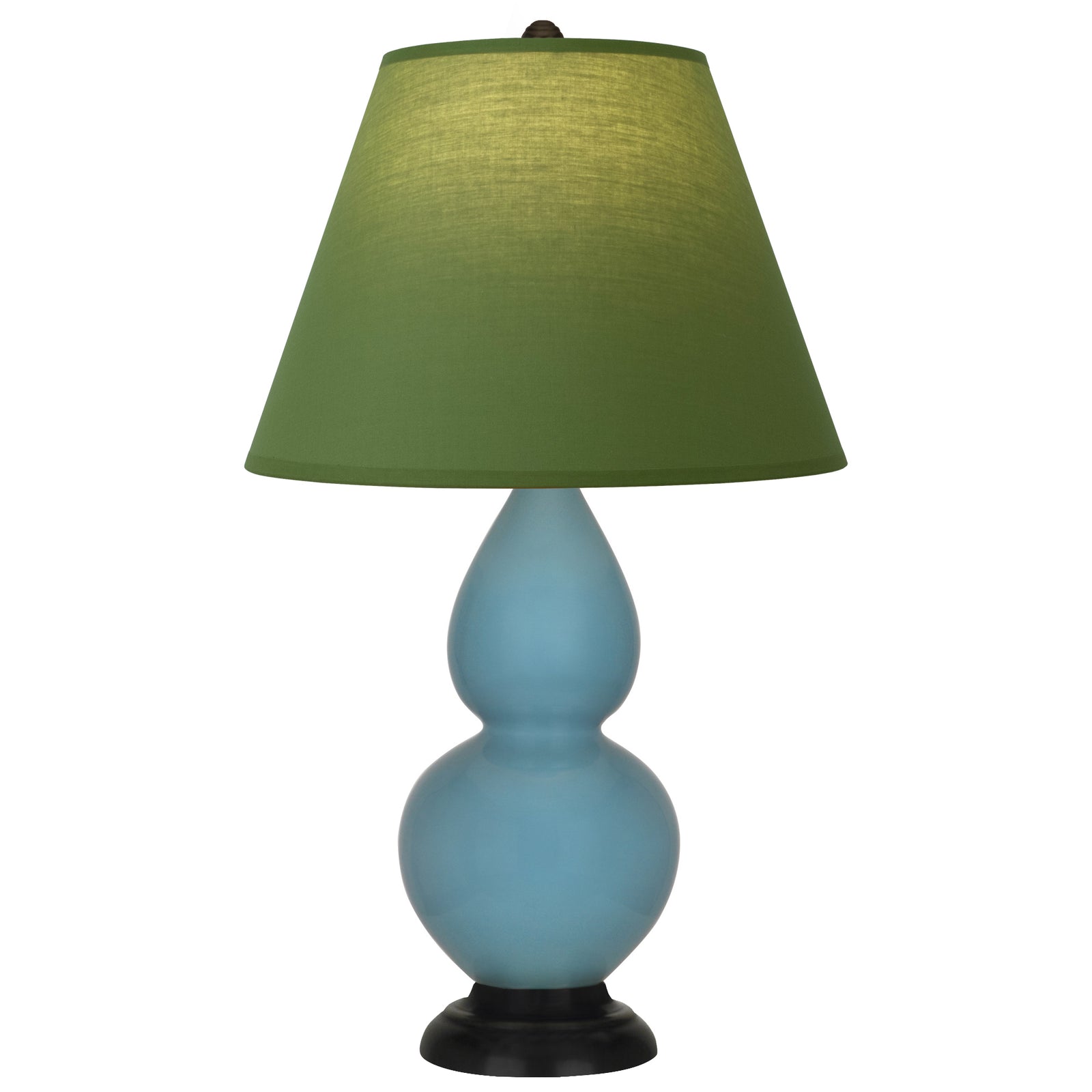 Steel Blue Double Gourd Table Lamp