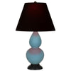 Steel Blue Double Gourd Table Lamp