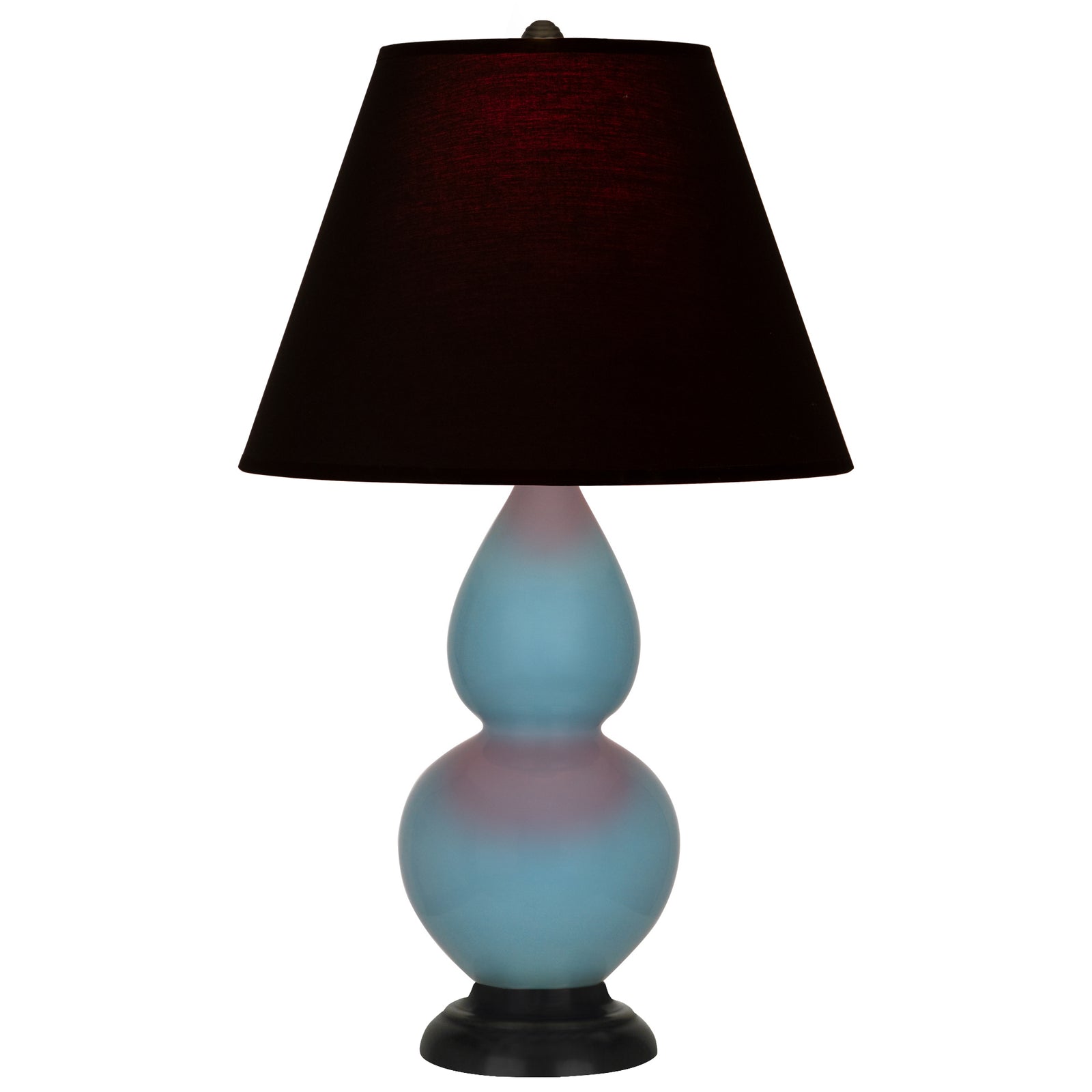 Steel Blue Double Gourd Table Lamp