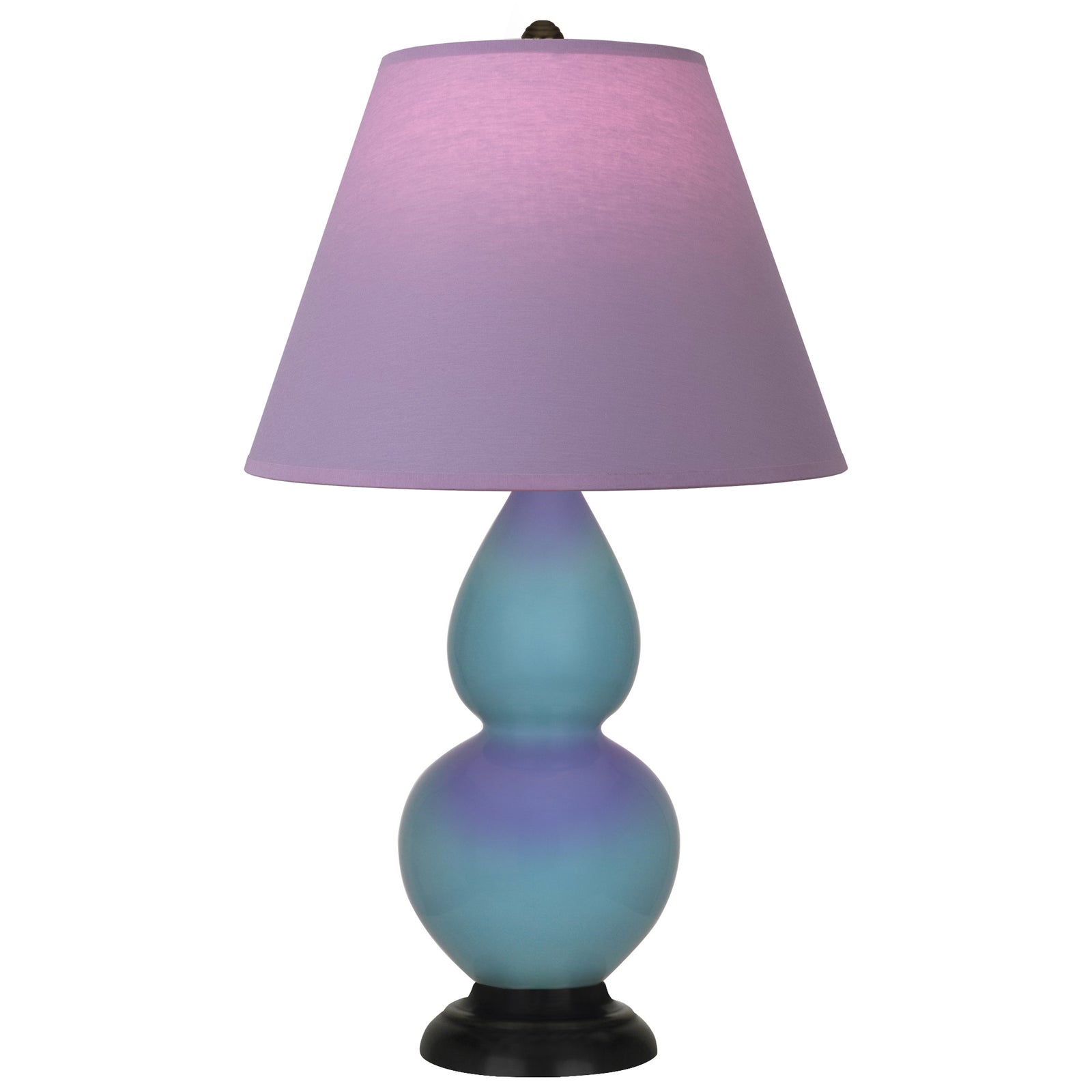 Steel Blue Double Gourd Table Lamp