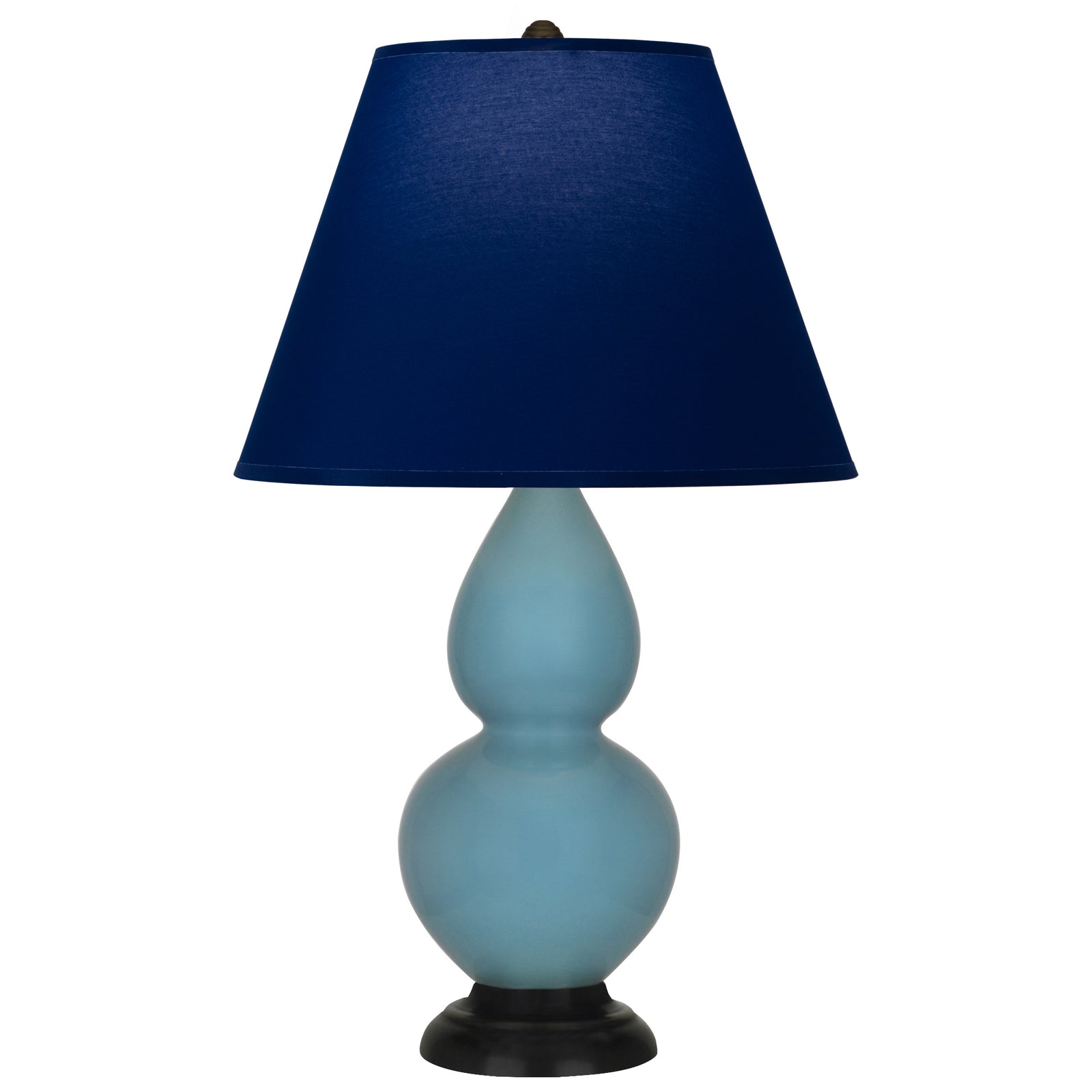 Steel Blue Double Gourd Table Lamp