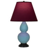 Steel Blue Double Gourd Table Lamp