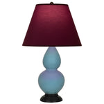 Steel Blue Double Gourd Table Lamp
