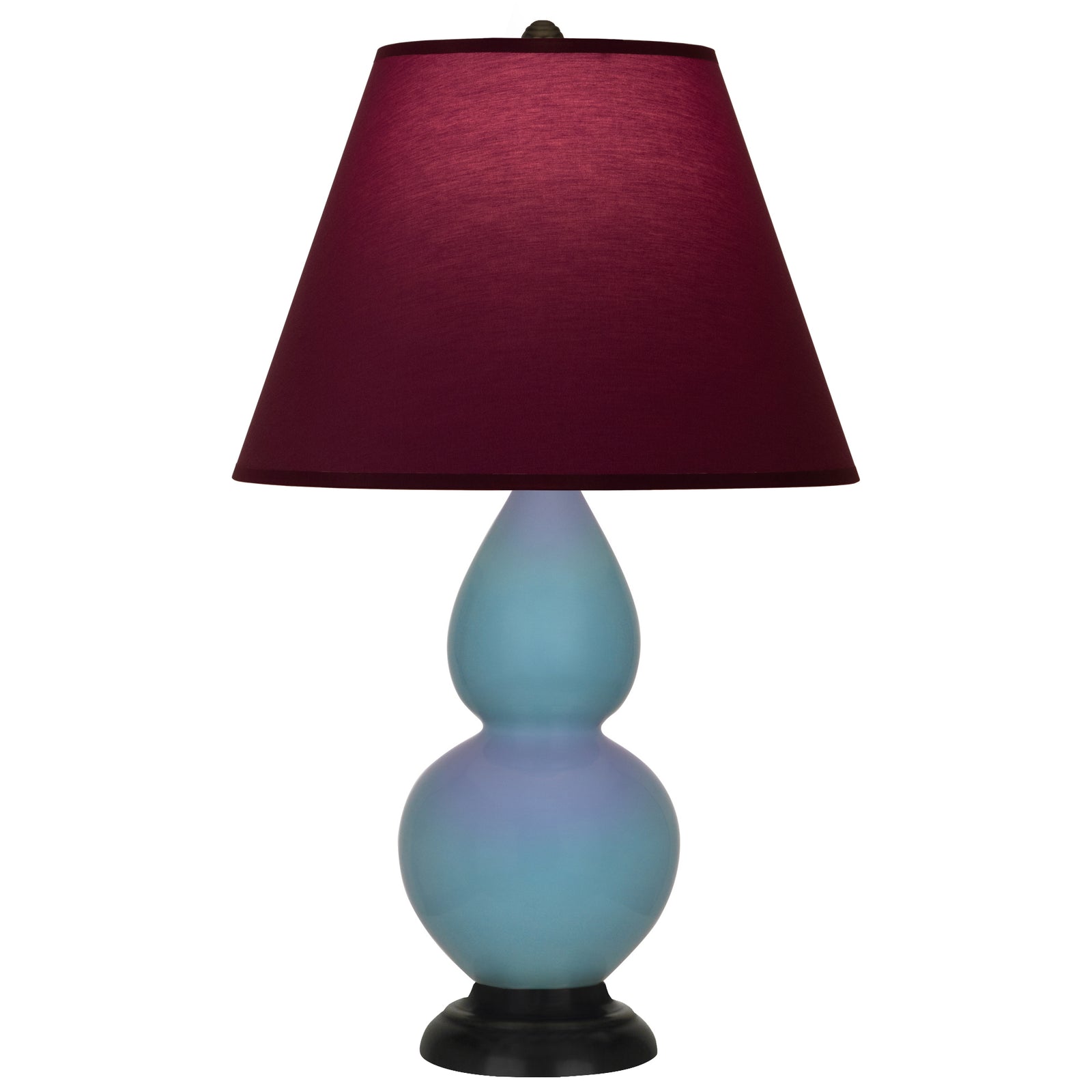Steel Blue Double Gourd Table Lamp