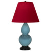 Steel Blue Double Gourd Table Lamp