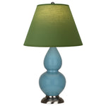 Steel Blue Double Gourd Table Lamp