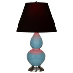 Steel Blue Double Gourd Table Lamp