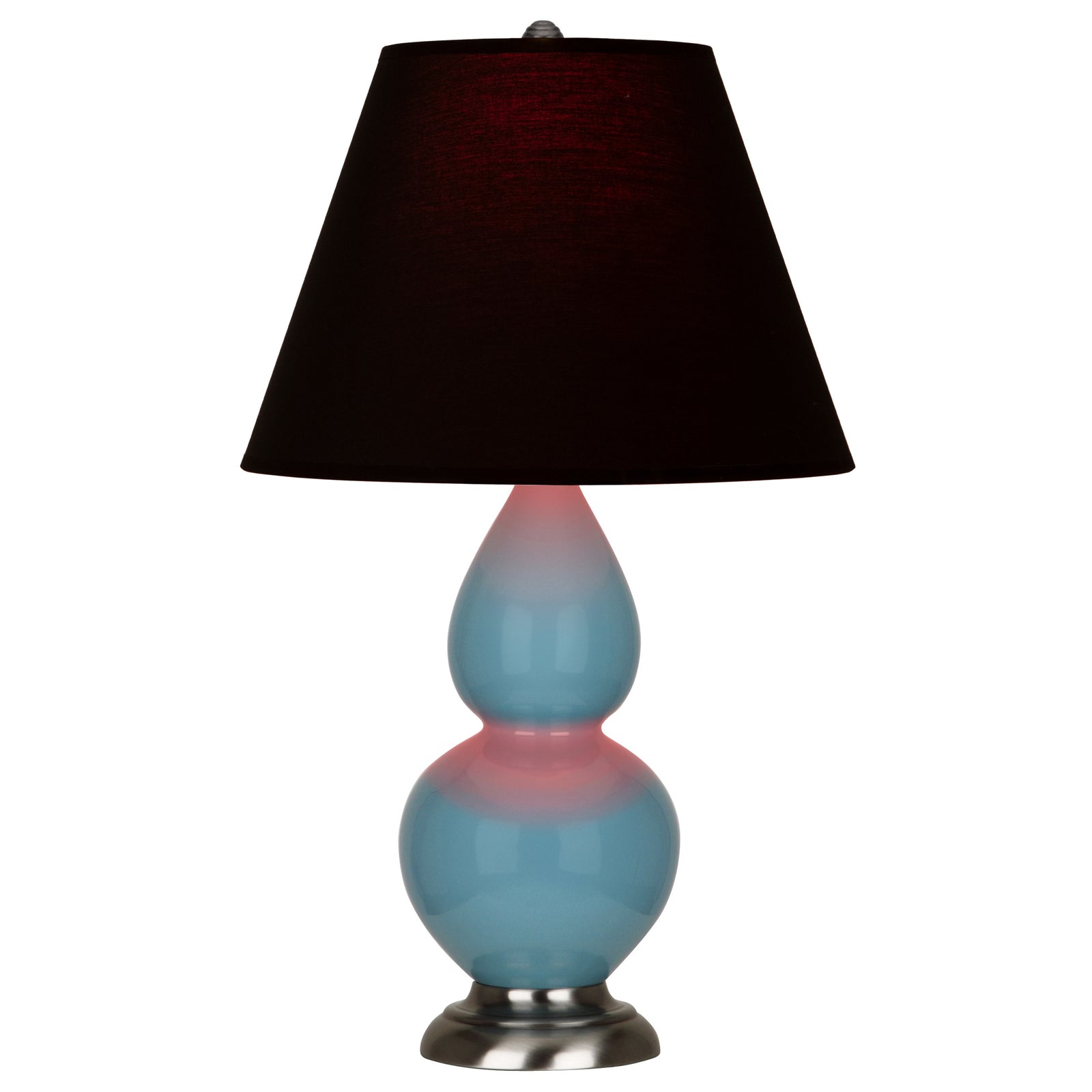 Steel Blue Double Gourd Table Lamp