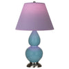 Steel Blue Double Gourd Table Lamp