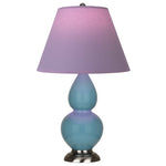 Steel Blue Double Gourd Table Lamp