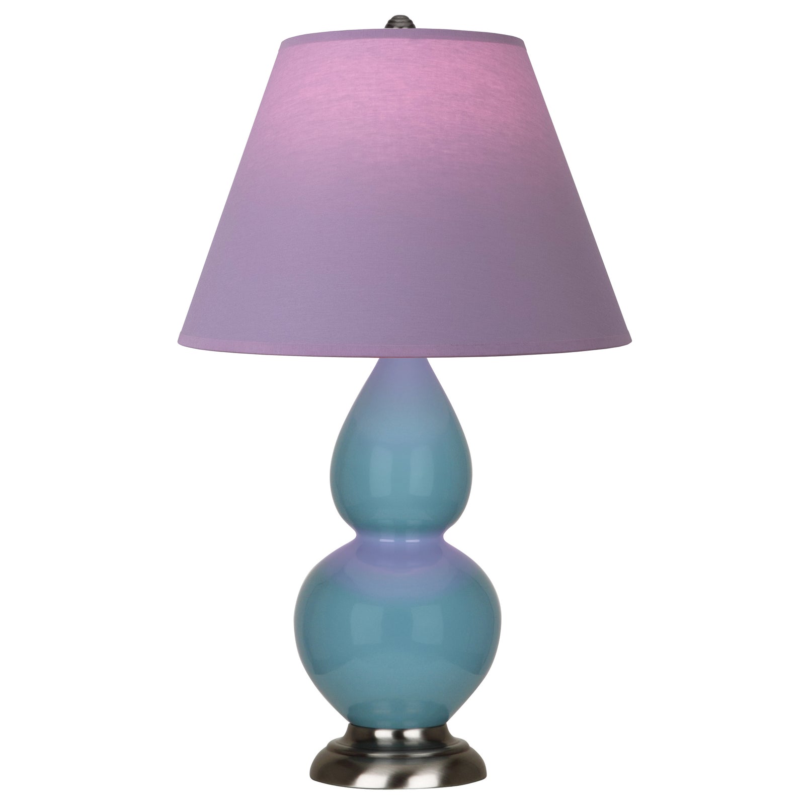 Steel Blue Double Gourd Table Lamp