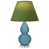 Steel Blue Double Gourd Table Lamp