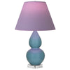 Steel Blue Double Gourd Table Lamp