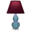 Steel Blue Double Gourd Table Lamp
