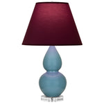 Steel Blue Double Gourd Table Lamp
