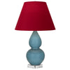 Steel Blue Double Gourd Table Lamp
