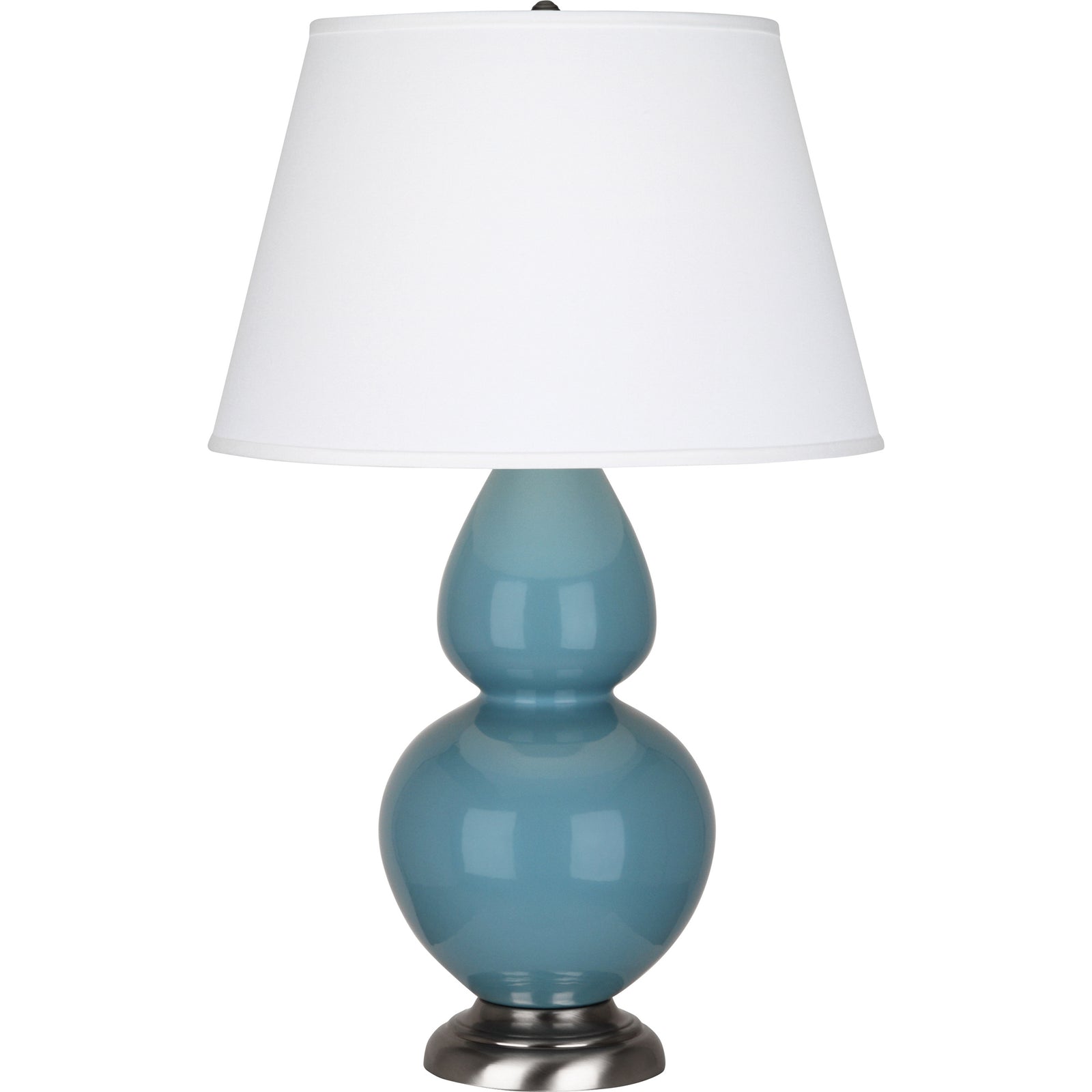 Steel Blue Double Gourd Table Lamp