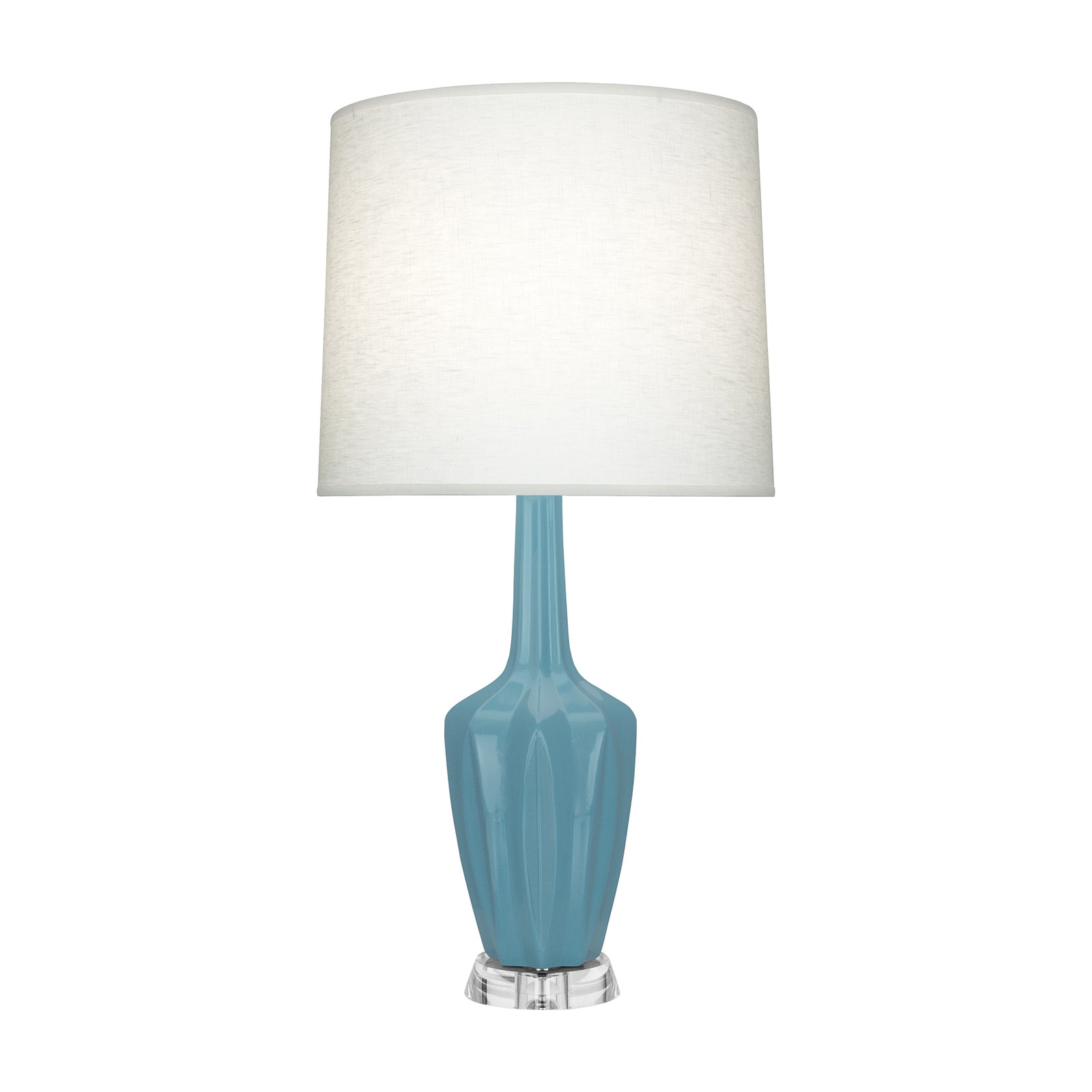 Steel Blue Small Emma Accent Lamp