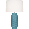 Steel Blue Dolly Table Lamp