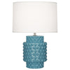 Steel Blue Small Dolly Accent Lamp