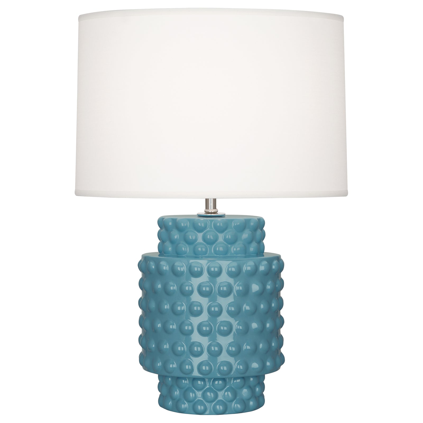 Steel Blue Small Dolly Accent Lamp