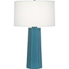 Steel Blue Mason Table Lamp