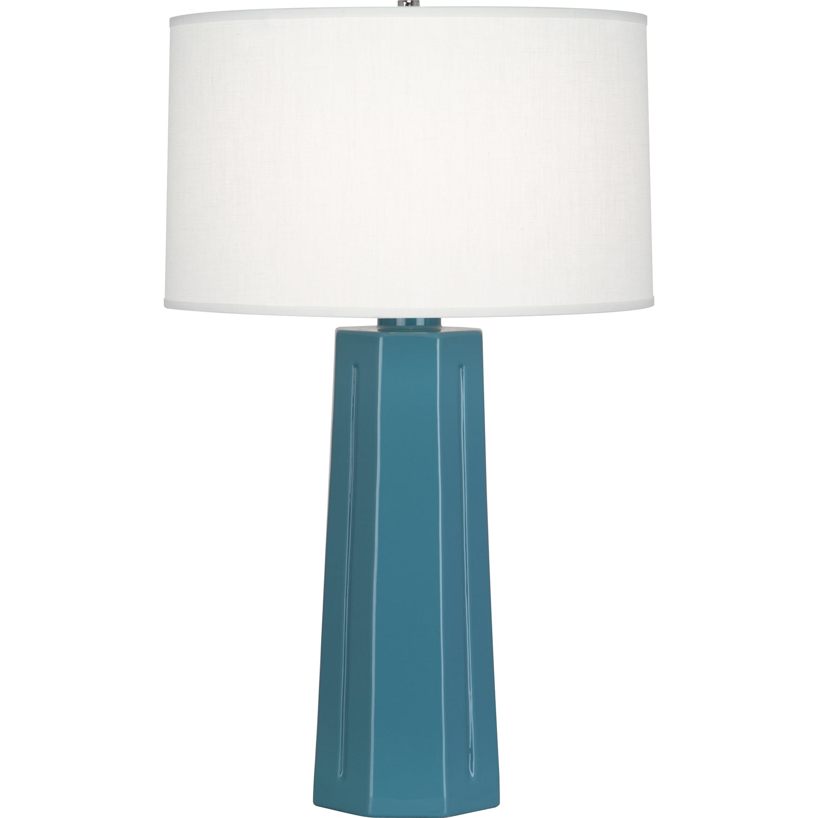 Steel Blue Mason Table Lamp