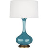 Steel Blue Pike Table Lamp
