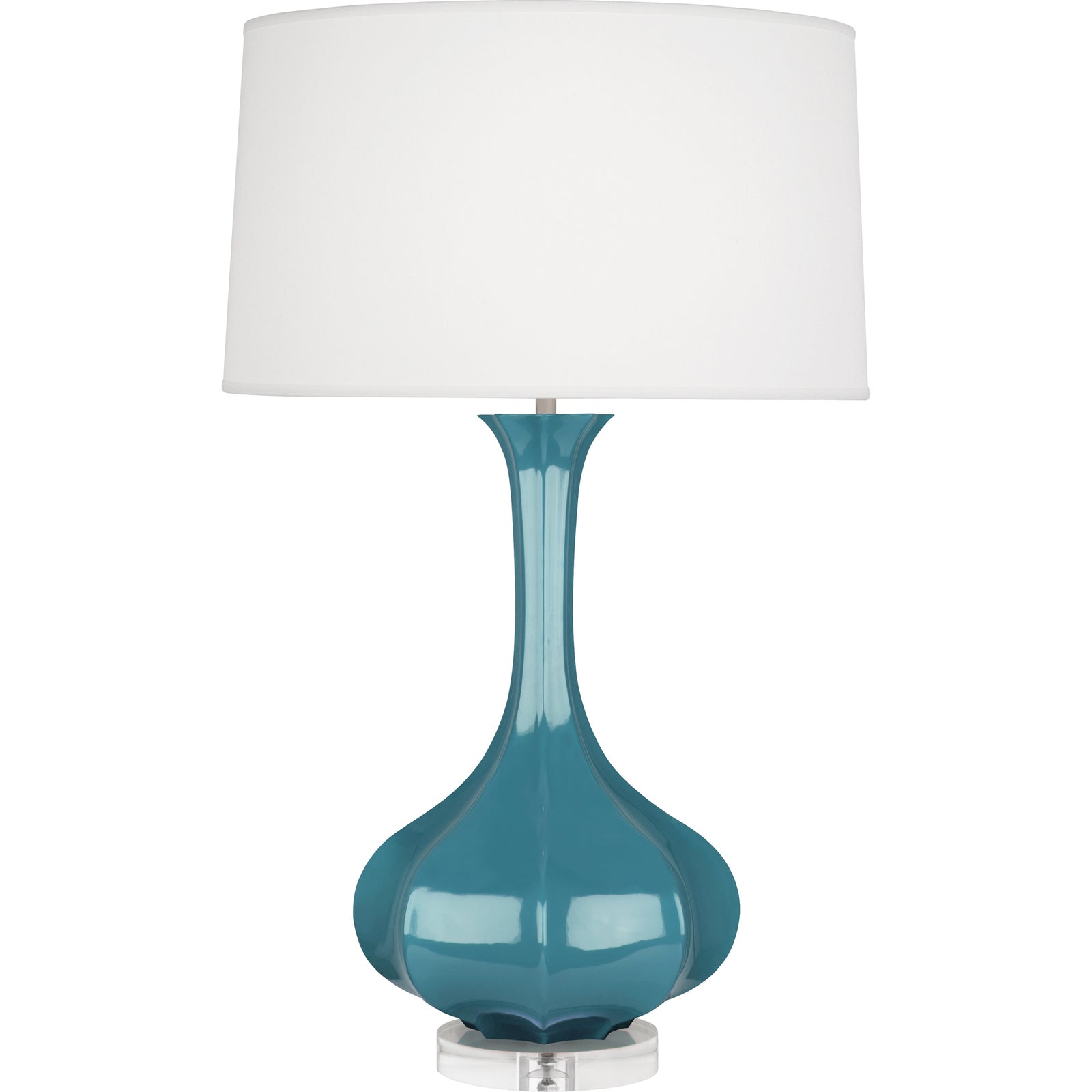 Steel Blue Pike Table Lamp