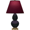 Obsidian Small Double Gourd Accent Lamp