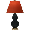Obsidian Small Double Gourd Accent Lamp
