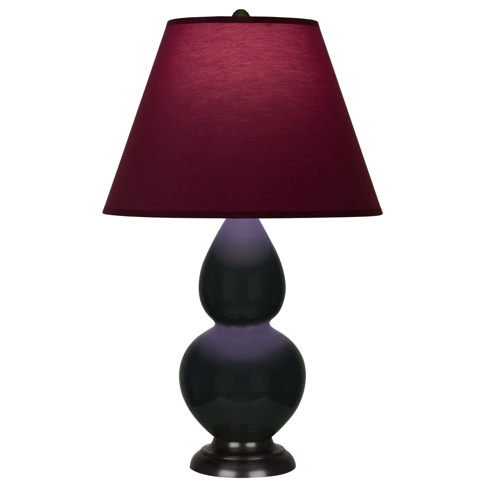 Obsidian Small Double Gourd Accent Lamp