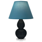 Obsidian Small Double Gourd Accent Lamp