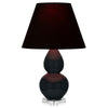 Obsidian Small Double Gourd Accent Lamp
