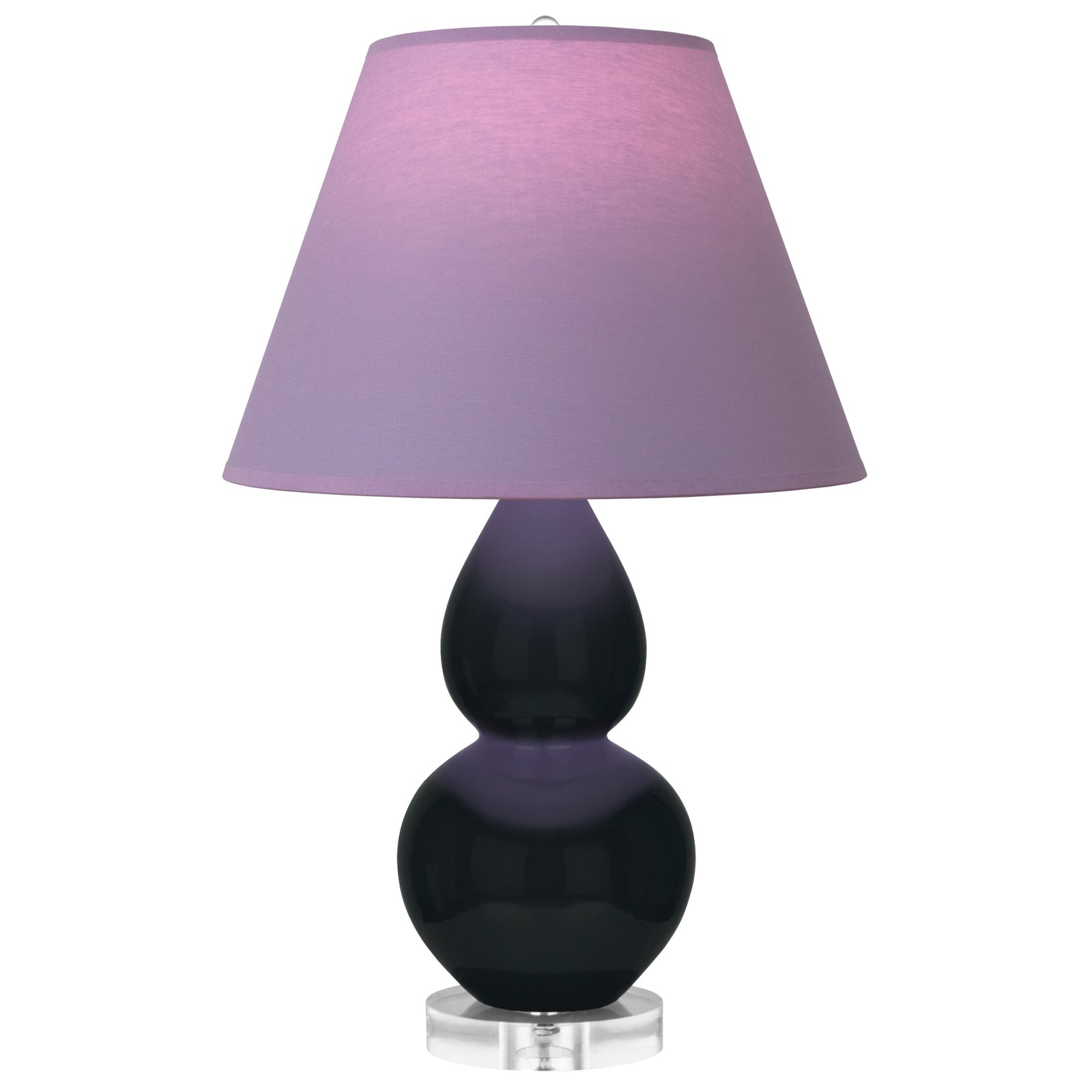 Obsidian Small Double Gourd Accent Lamp