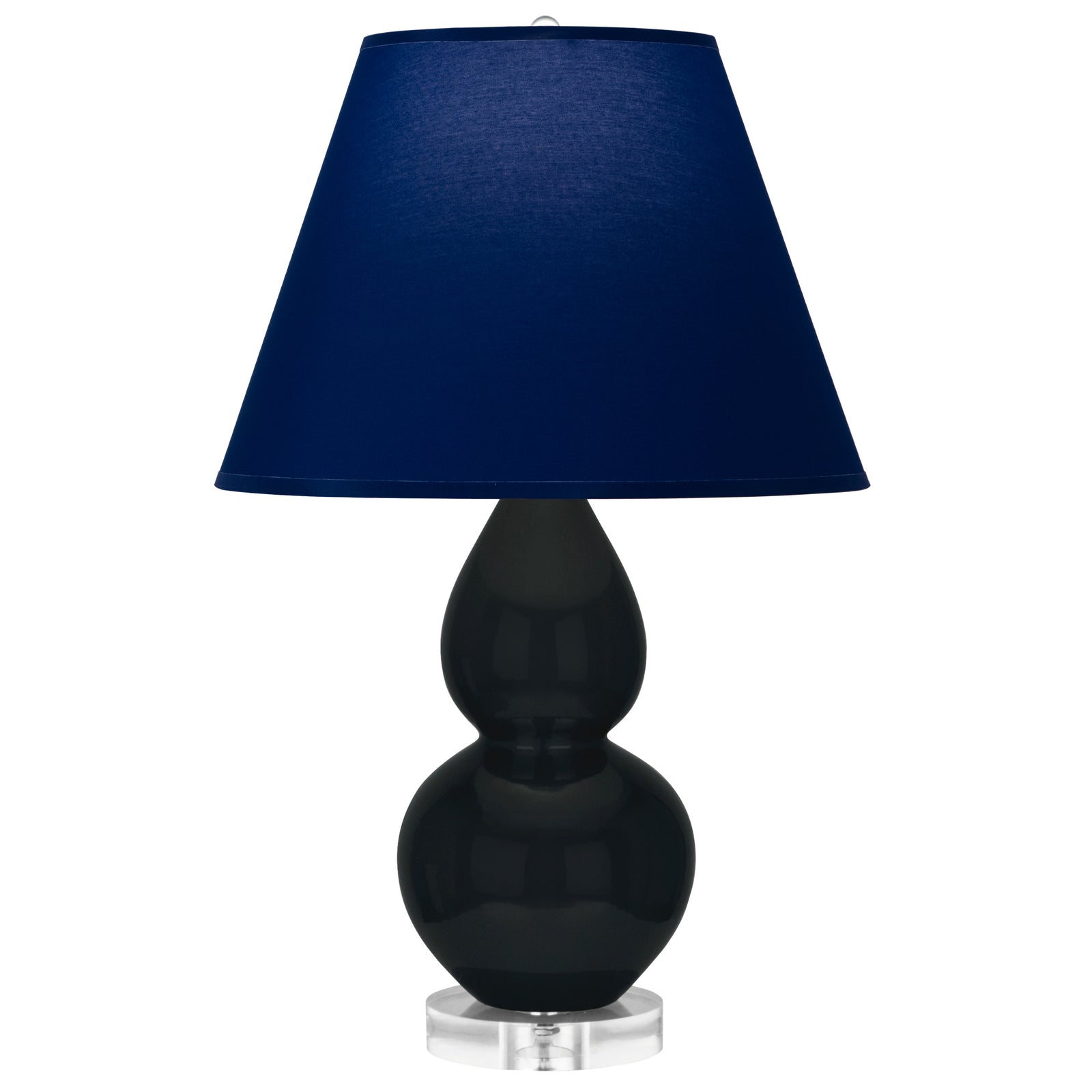 Obsidian Small Double Gourd Accent Lamp