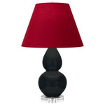Obsidian Small Double Gourd Accent Lamp