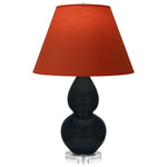 Obsidian Small Double Gourd Accent Lamp