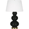 Obsidian Small Double Gourd Accent Lamp