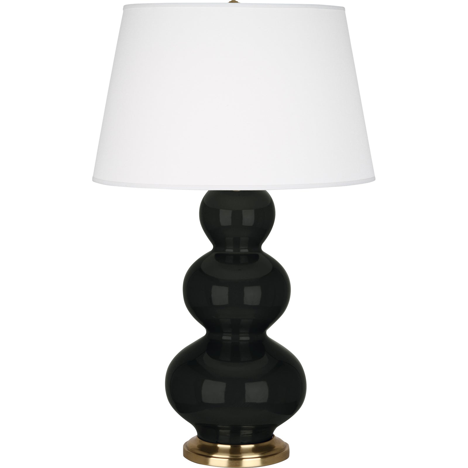 Obsidian Small Double Gourd Accent Lamp
