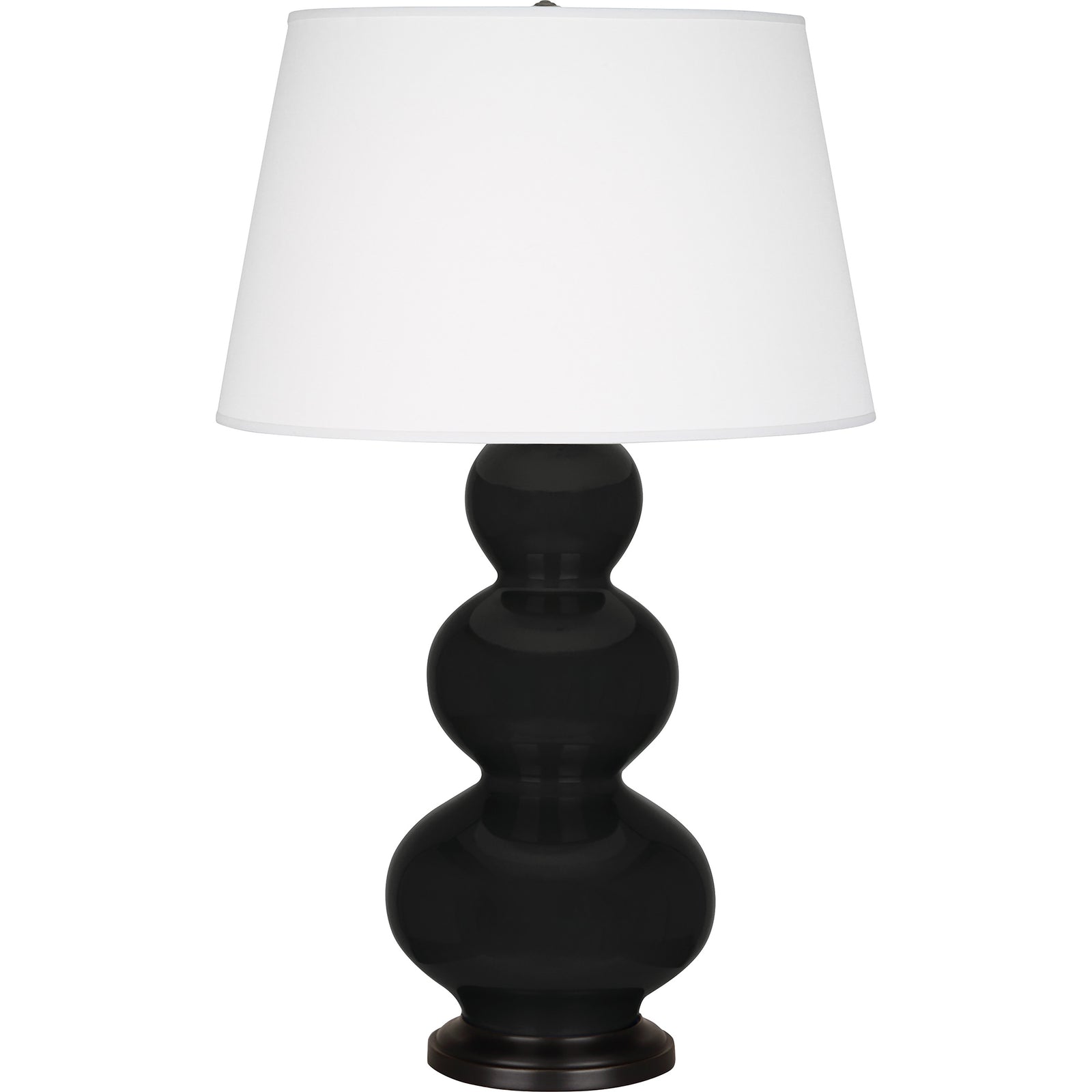 Obsidian Small Double Gourd Accent Lamp