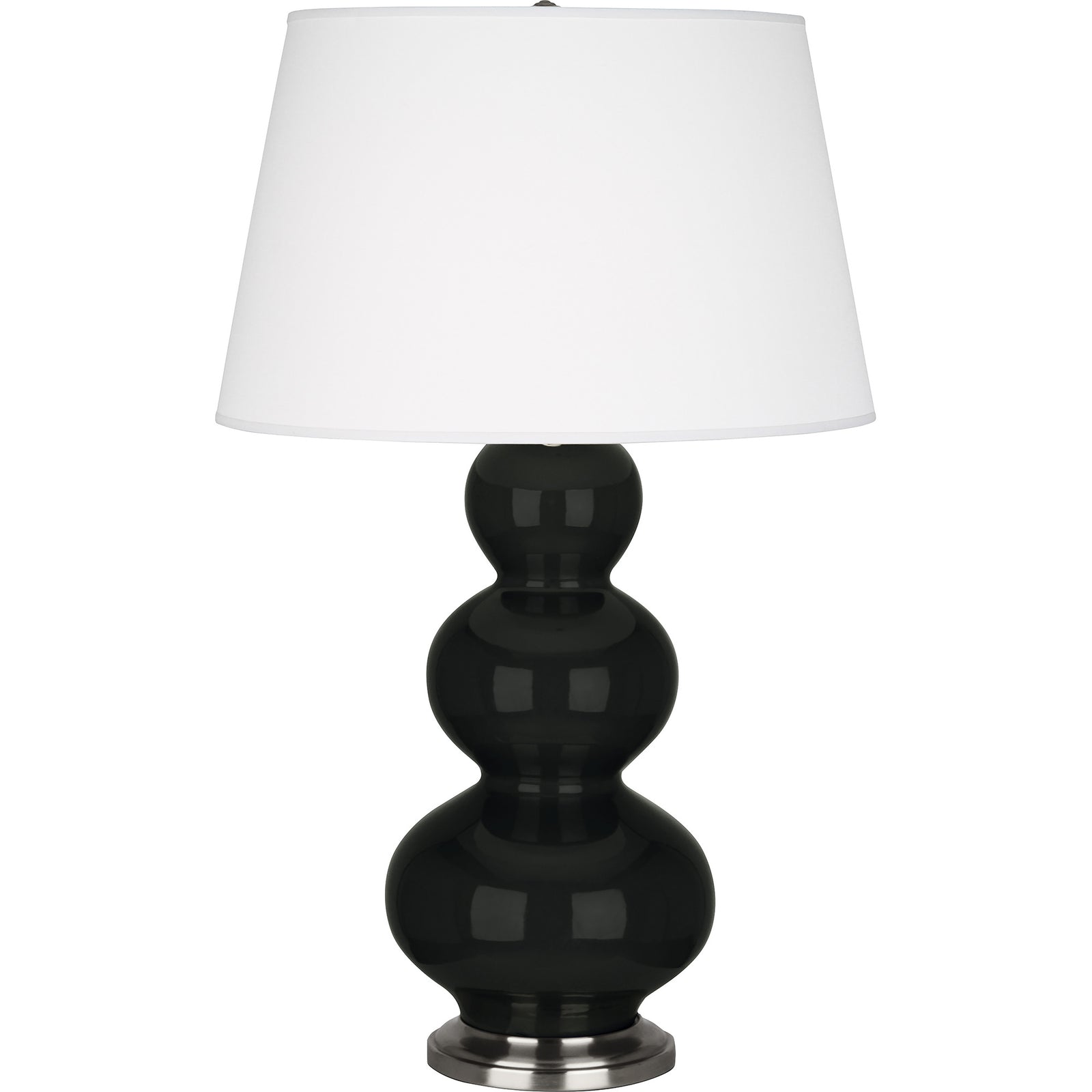 Obsidian Small Double Gourd Accent Lamp