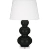 Obsidian Small Double Gourd Accent Lamp