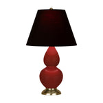 Oxblood Double Gourd Table Lamp
